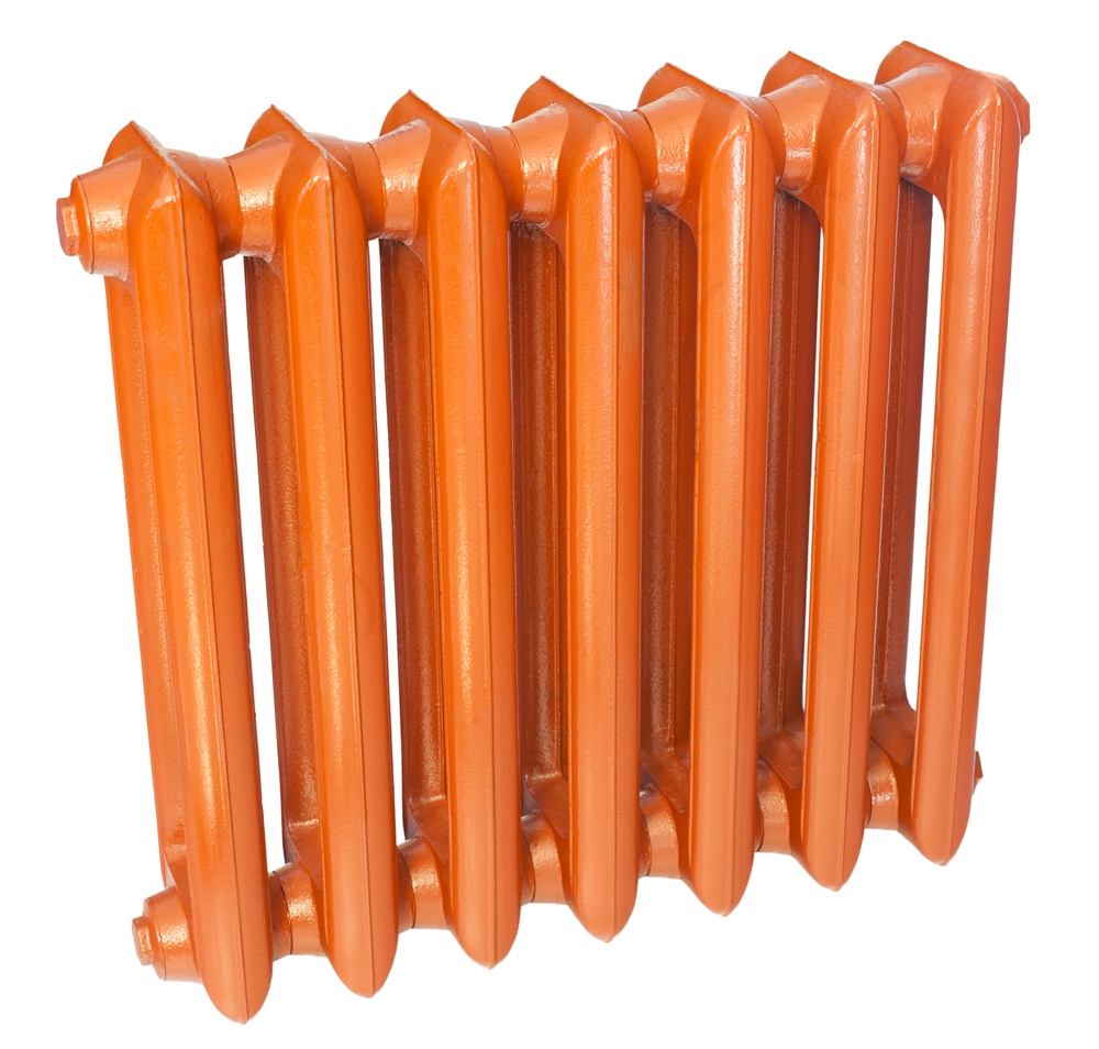 Radiateur orange